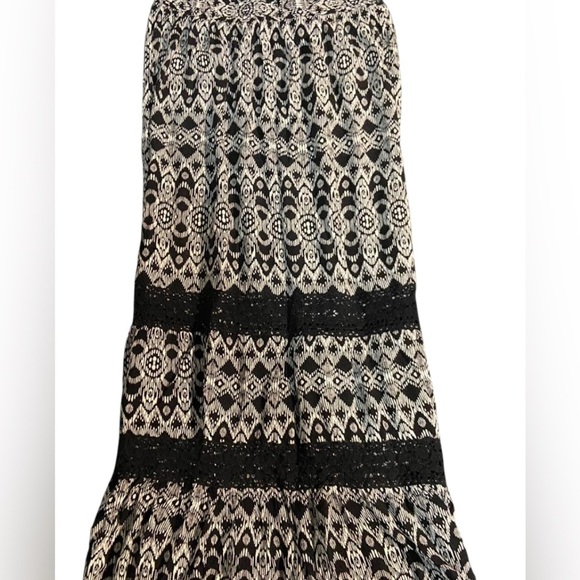 Faded Glory Dresses & Skirts - Black and White Patterned Skirt